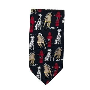 RM Style Ralph Marlin Fire Fighters, Dogs and Hydrants Tie